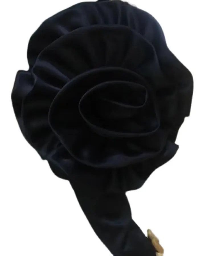 Black Corsage Gloves