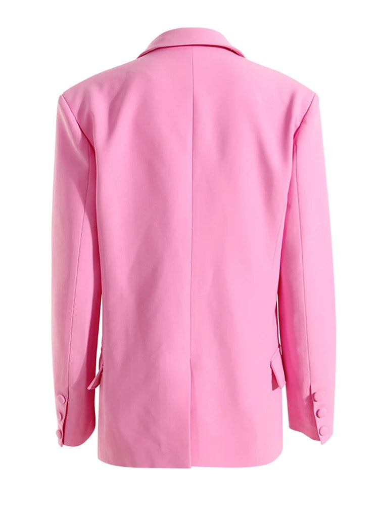 Pink Pearls Blazer
