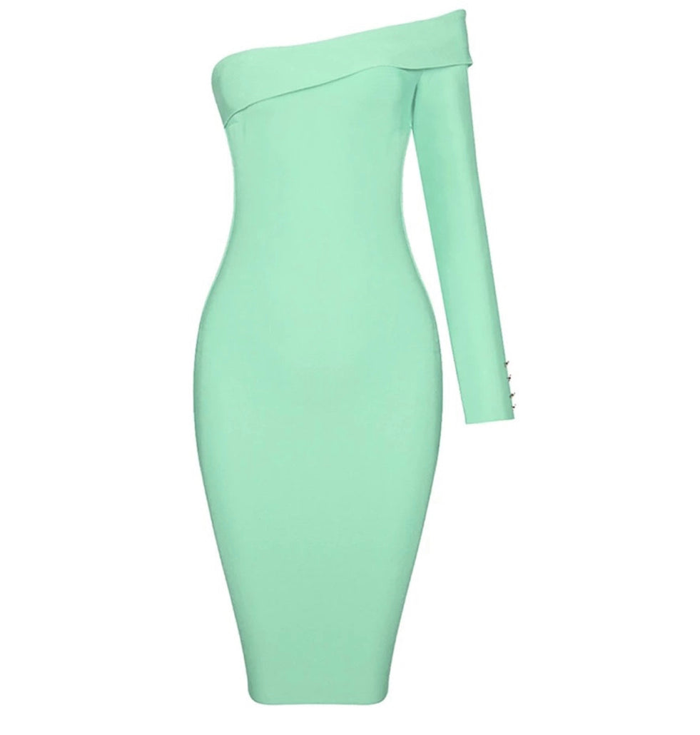 One Off Shoulder Dress