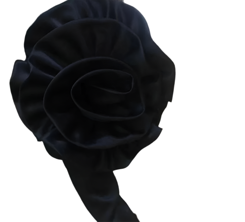 Black Corsage Gloves