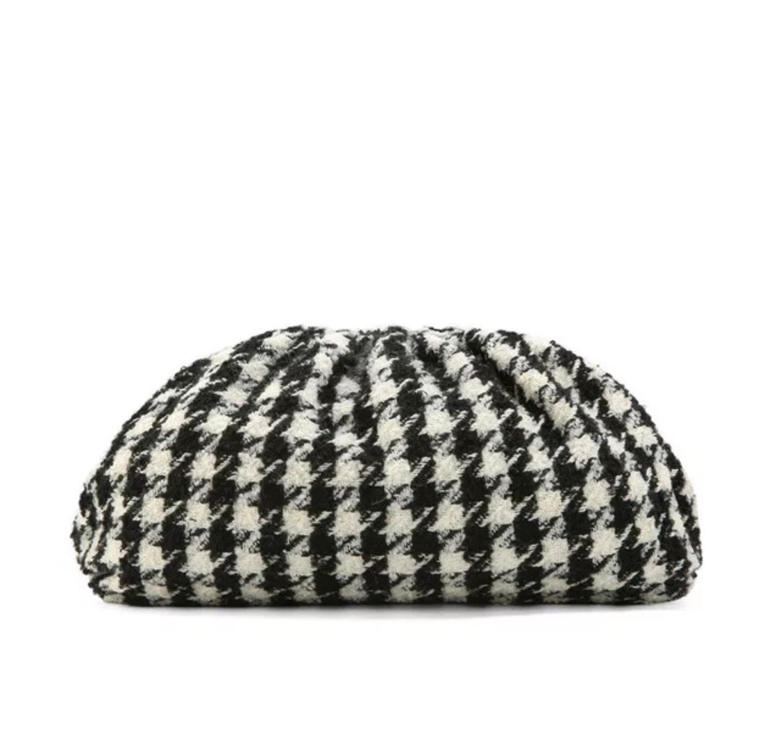 Christina Tweed Black & White Bag