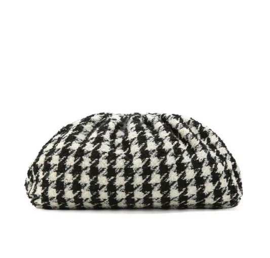 Christina Tweed Black & White Bag