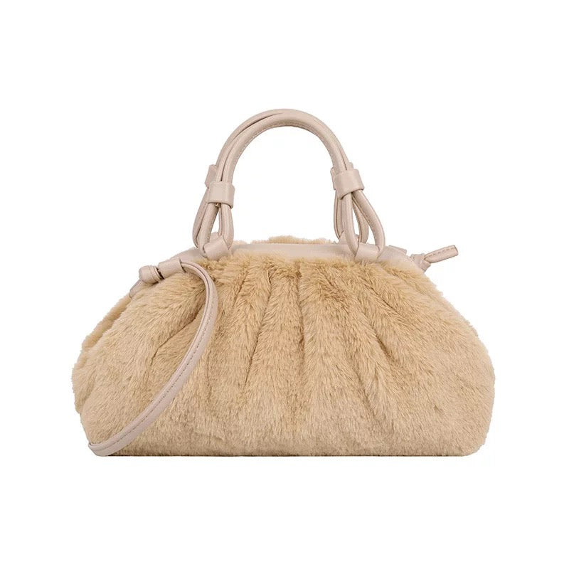 Christina Plush Vegan Fur Bag