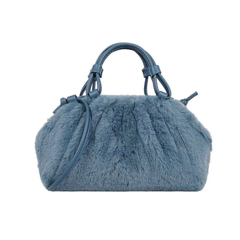 Christina Plush Vegan Fur Bag