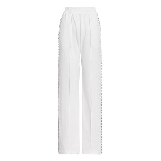 Abby Crystal White Pants