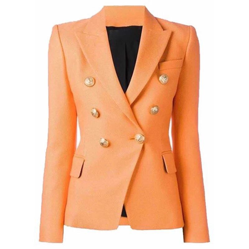 Gold Buttons Blue Blazer Multiple Colors Available
