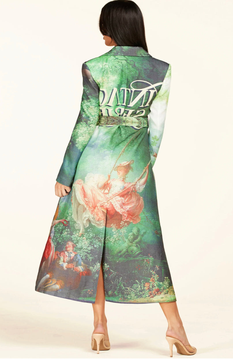 Victorian Midi Blazer Dress